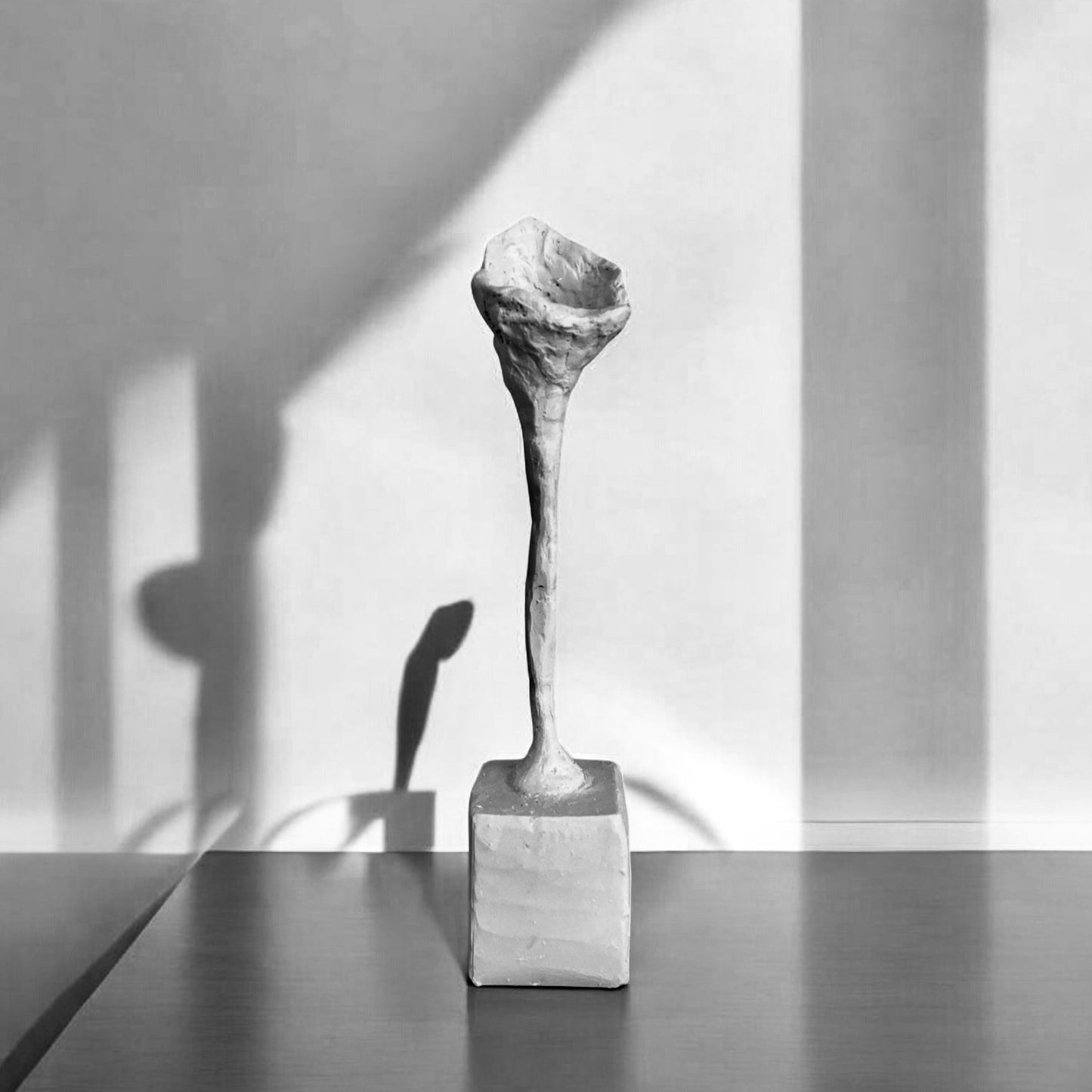 'A Lily Flower' - Plaster Sculpture - Original
