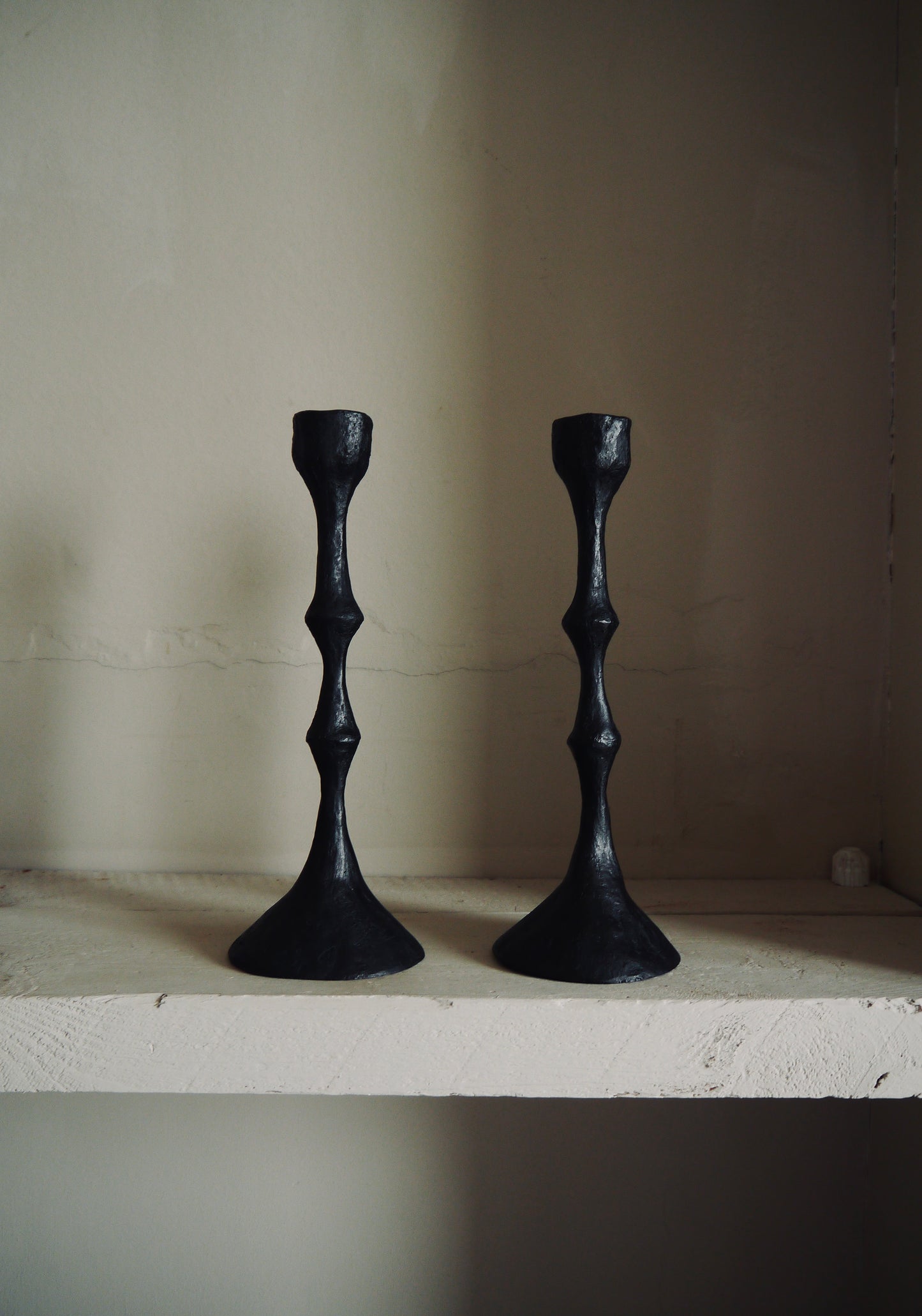 The Salice Candle Holder - 'Blackened Bronze'