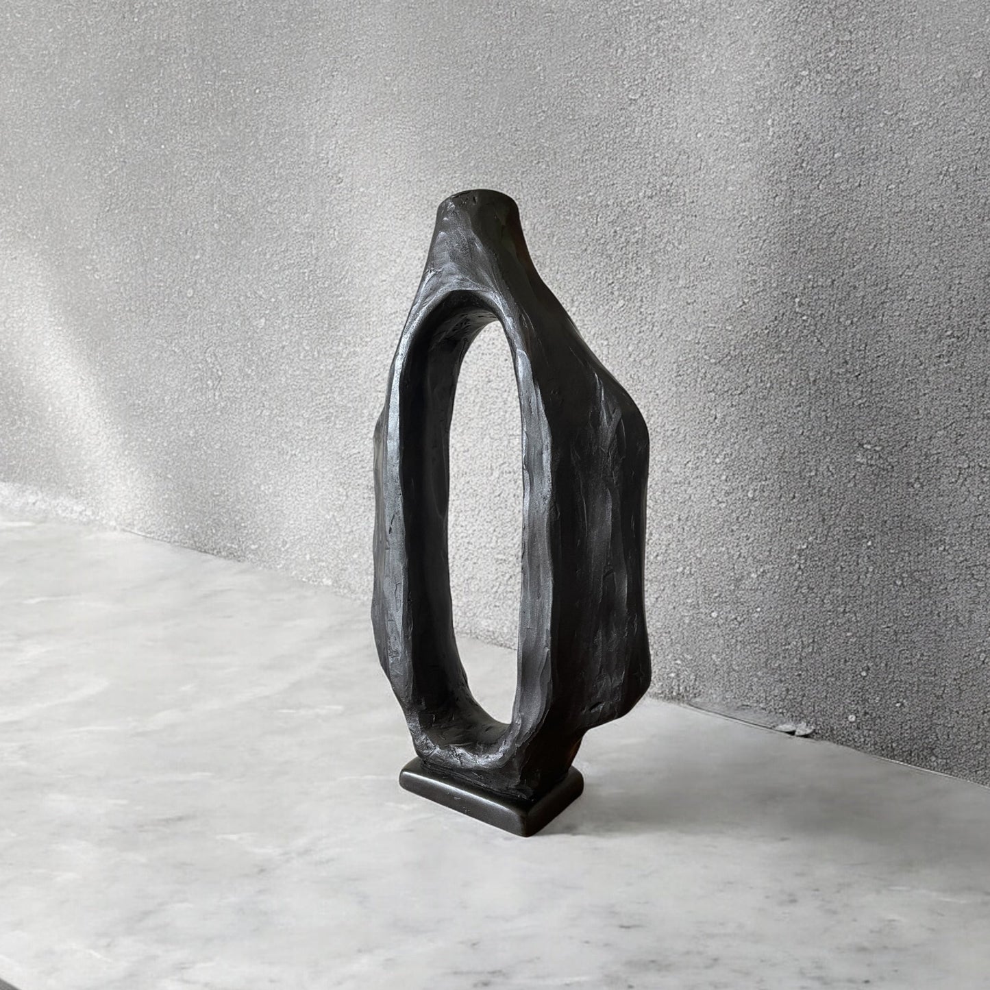 'The Contorta' Candle Holder - 'Blackened Bronze'