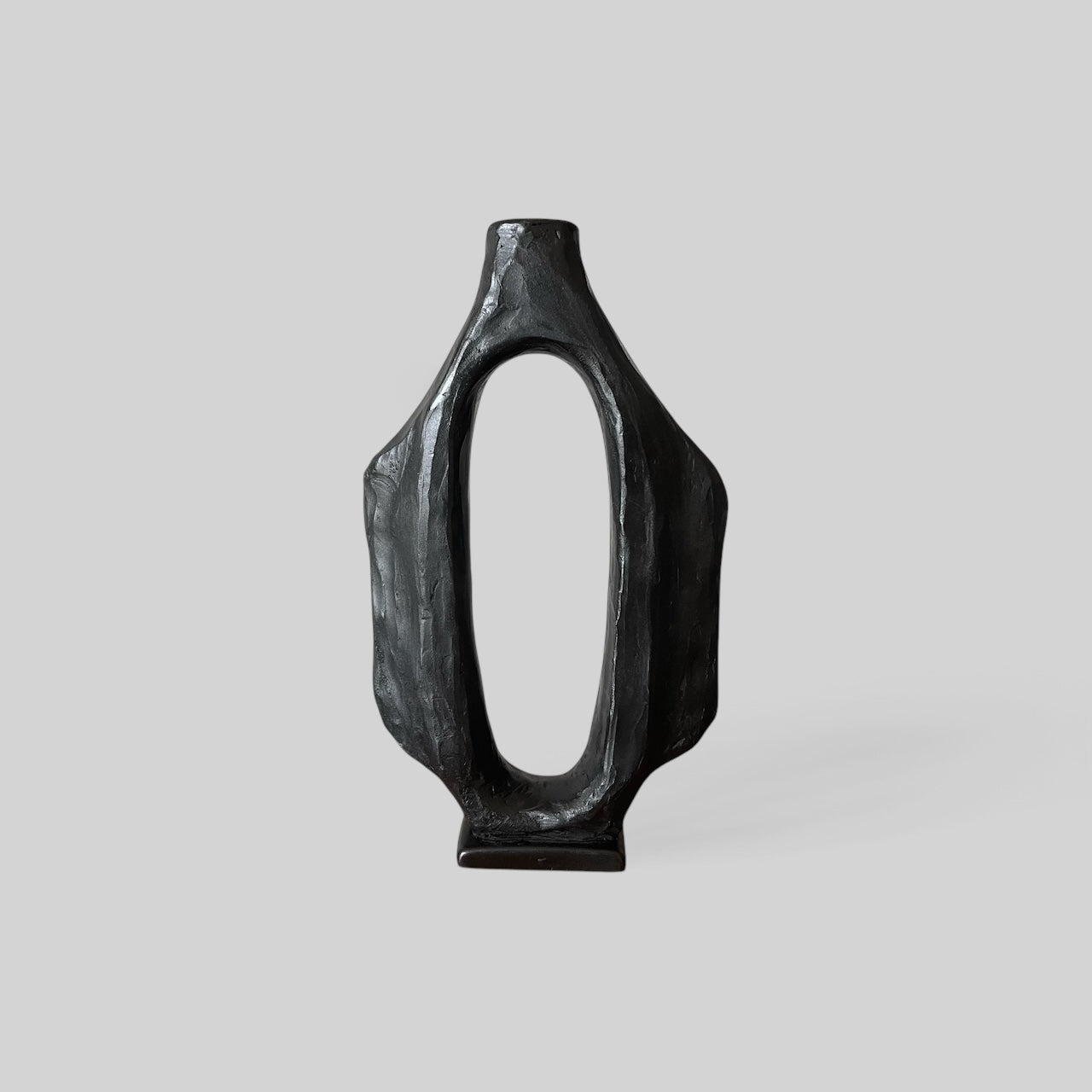 'The Contorta' Candle Holder - 'Blackened Bronze'