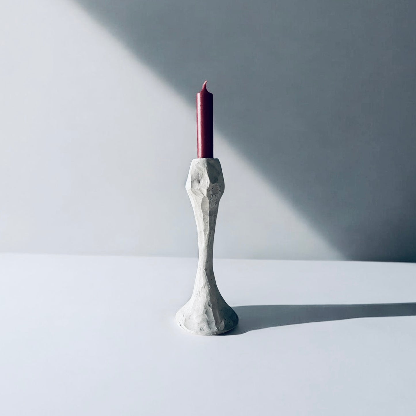 'The Ilex' Candle Holder - 'Chalked White'