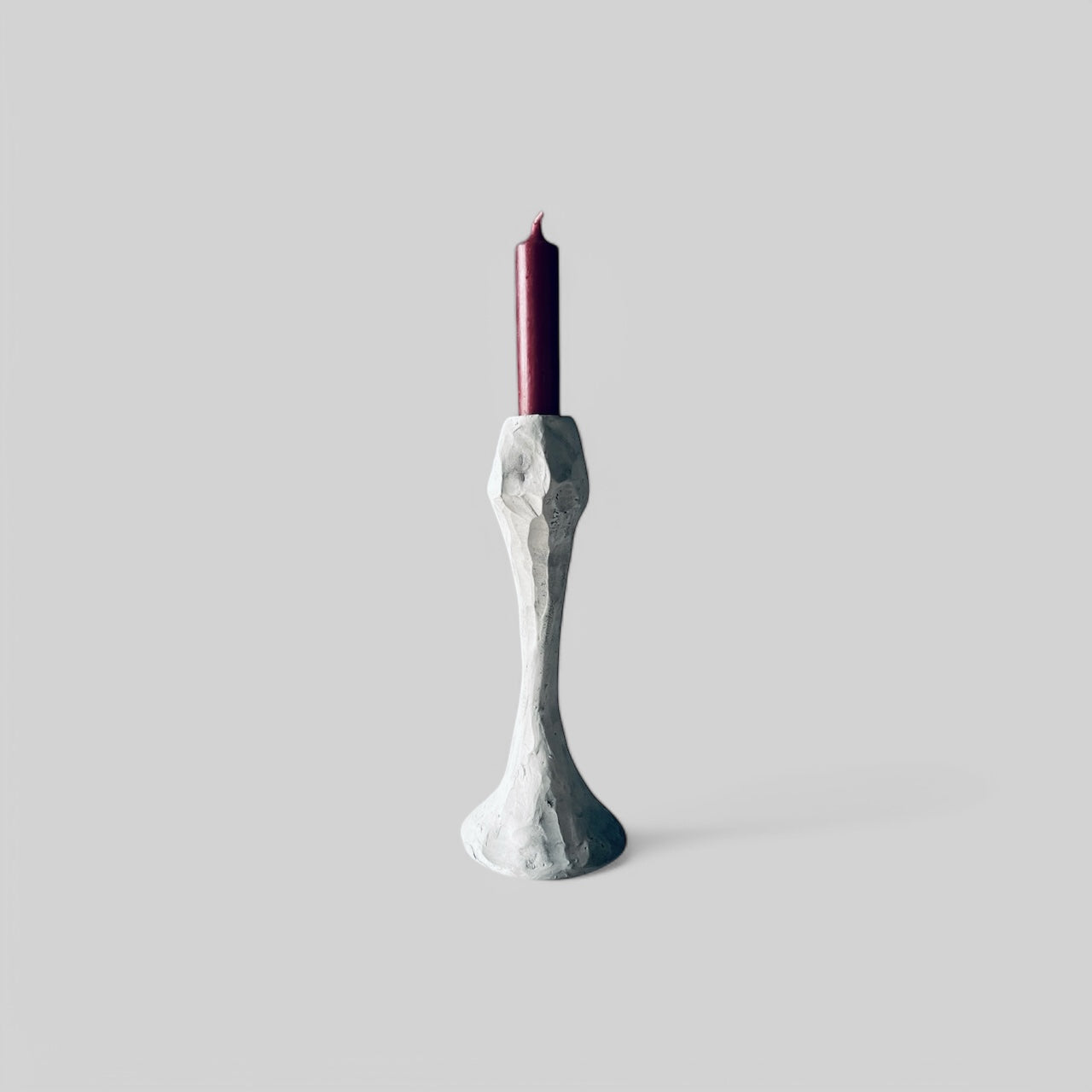 'The Ilex' Candle Holder - 'Chalked White'