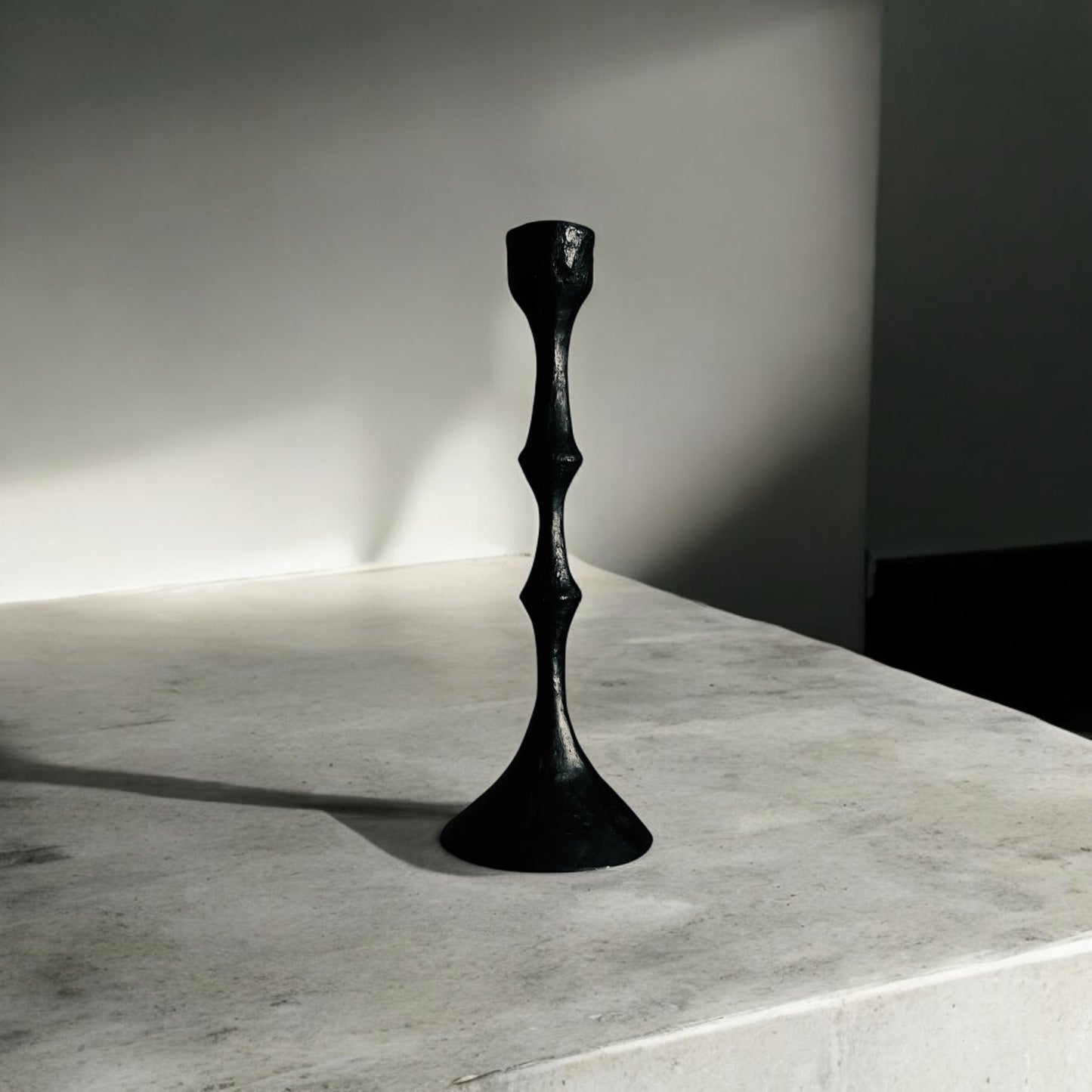 The Salice Candle Holder - 'Blackened Bronze'