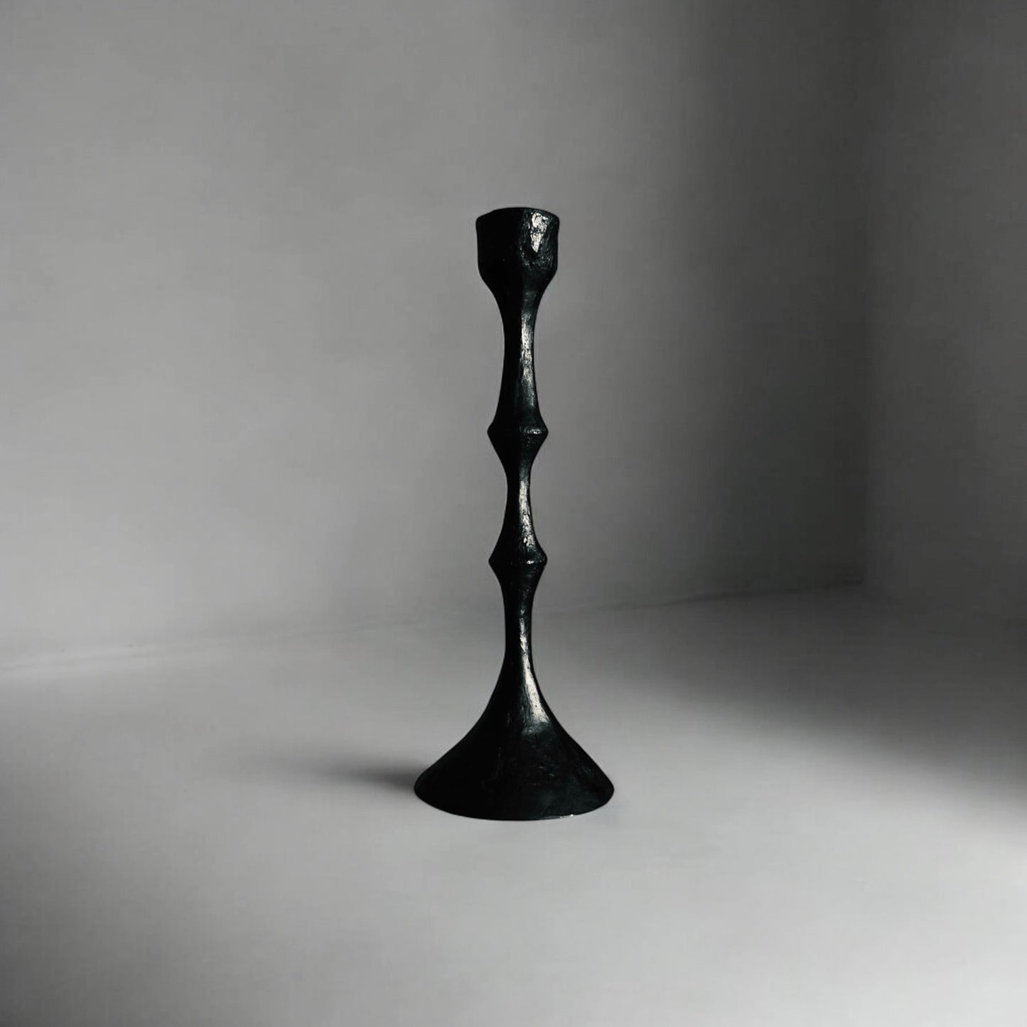 The Salice Candle Holder - 'Blackened Bronze'