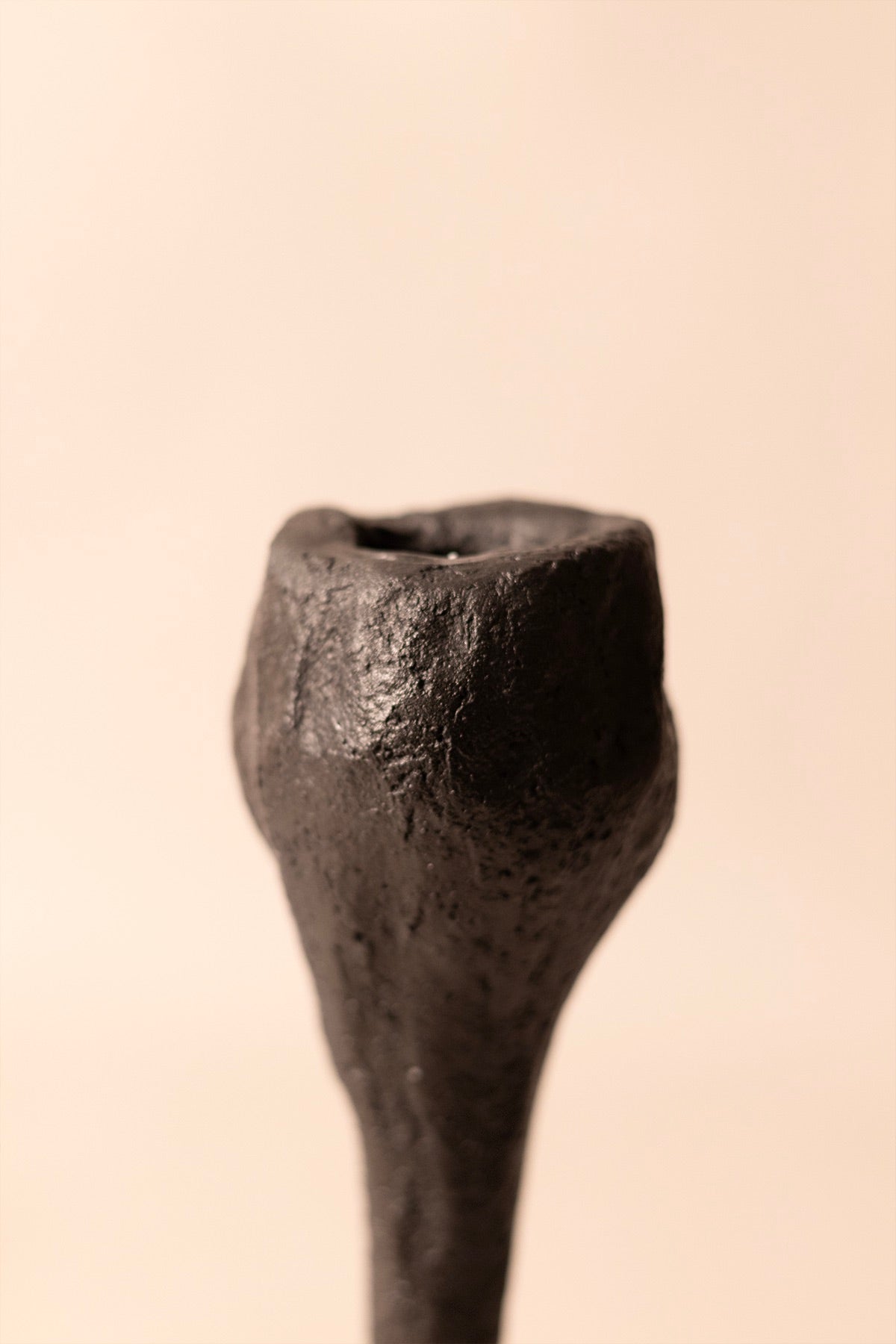 The Tektona Candle Holder - Blackened Bronze