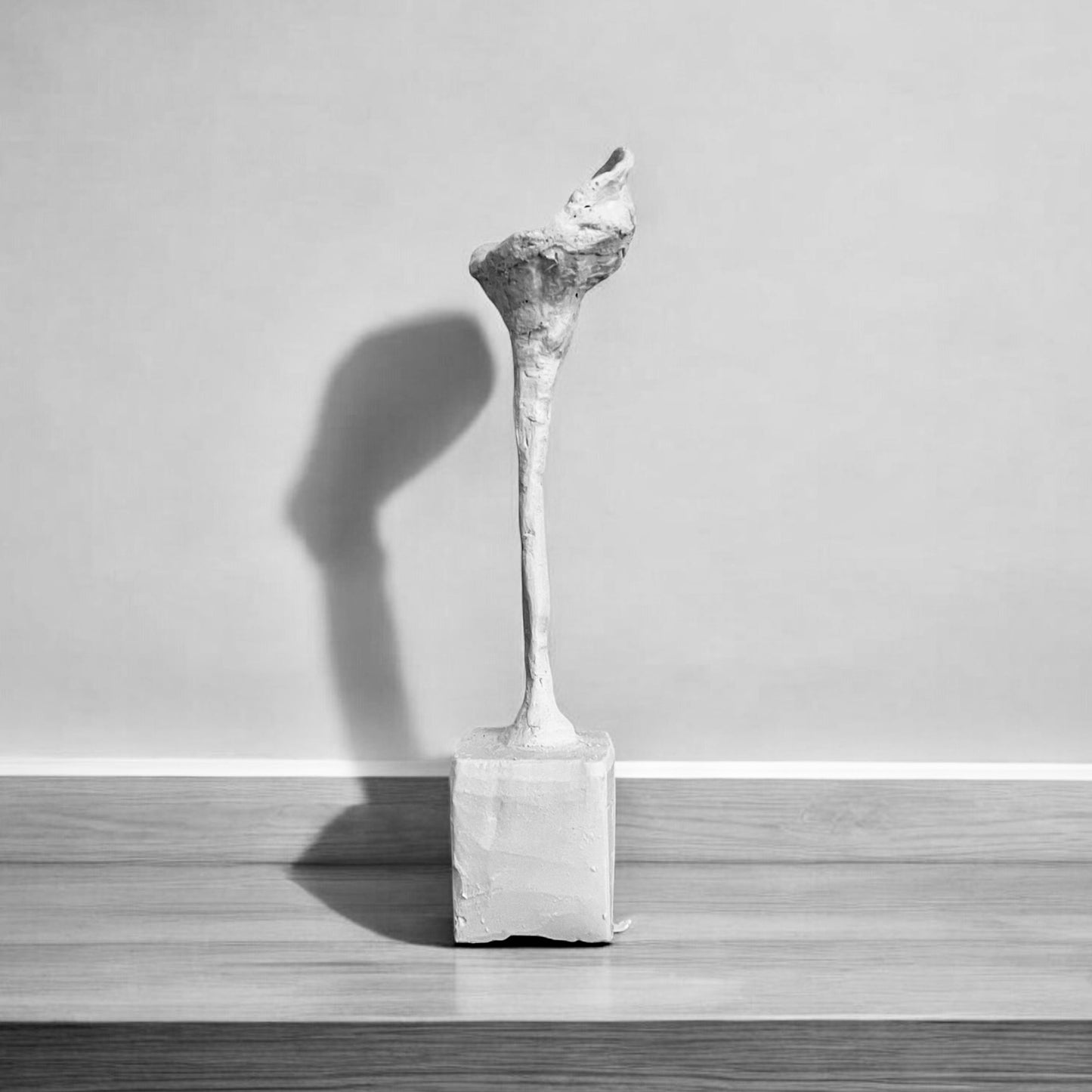 'A Lily Flower' - Plaster Sculpture - Original