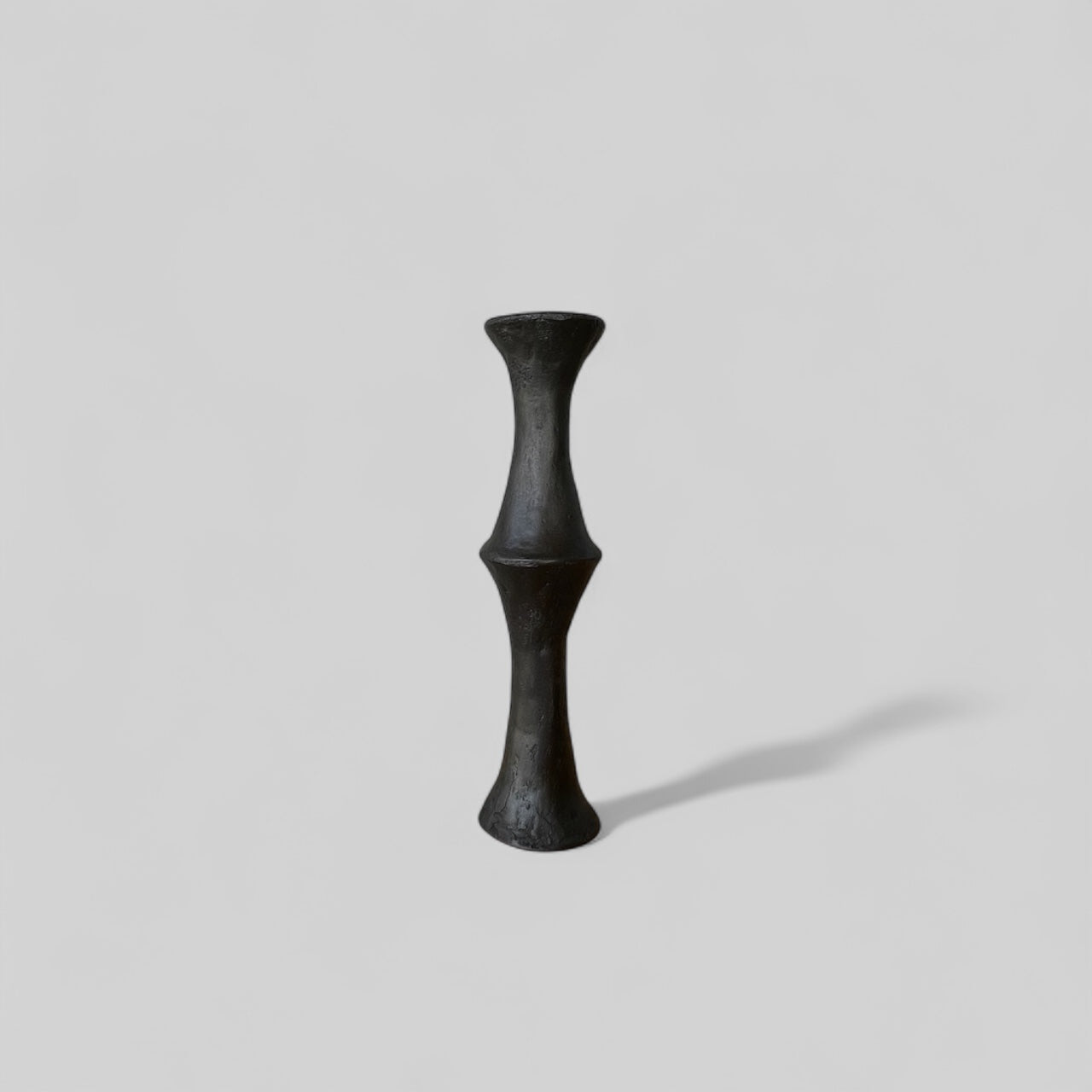 'The Incana' Candle Holder - 'One-off-cast' - Blackened Bronze