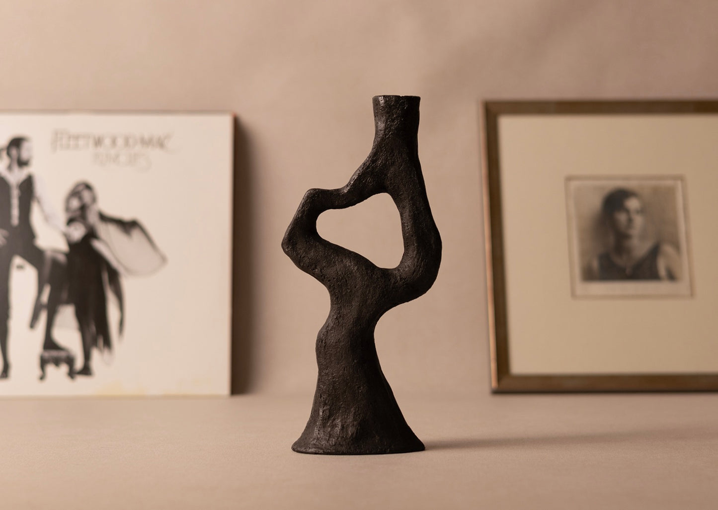 The Haythorne Candle Holder - Blackened Bronze