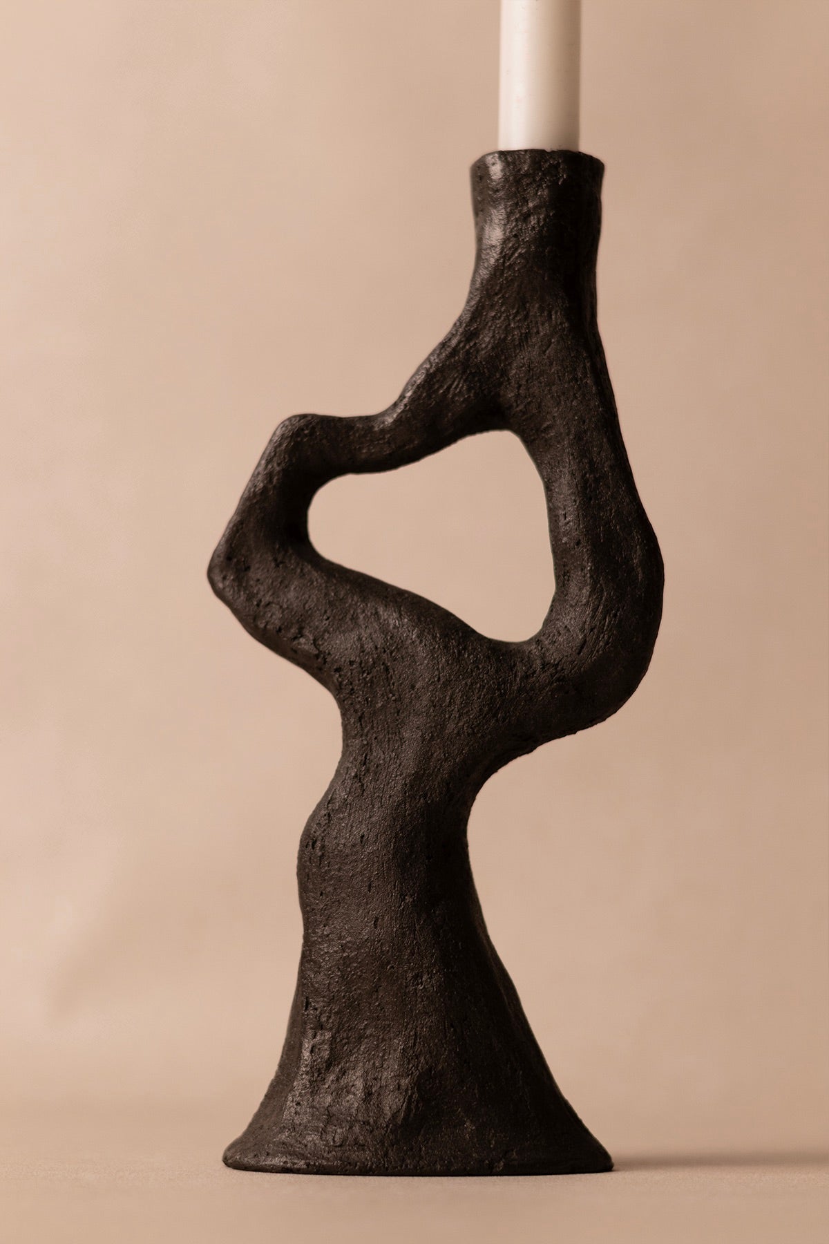 The Haythorne Candle Holder - Blackened Bronze