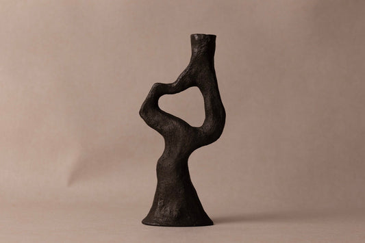 The Haythorne Candle Holder - Blackened Bronze