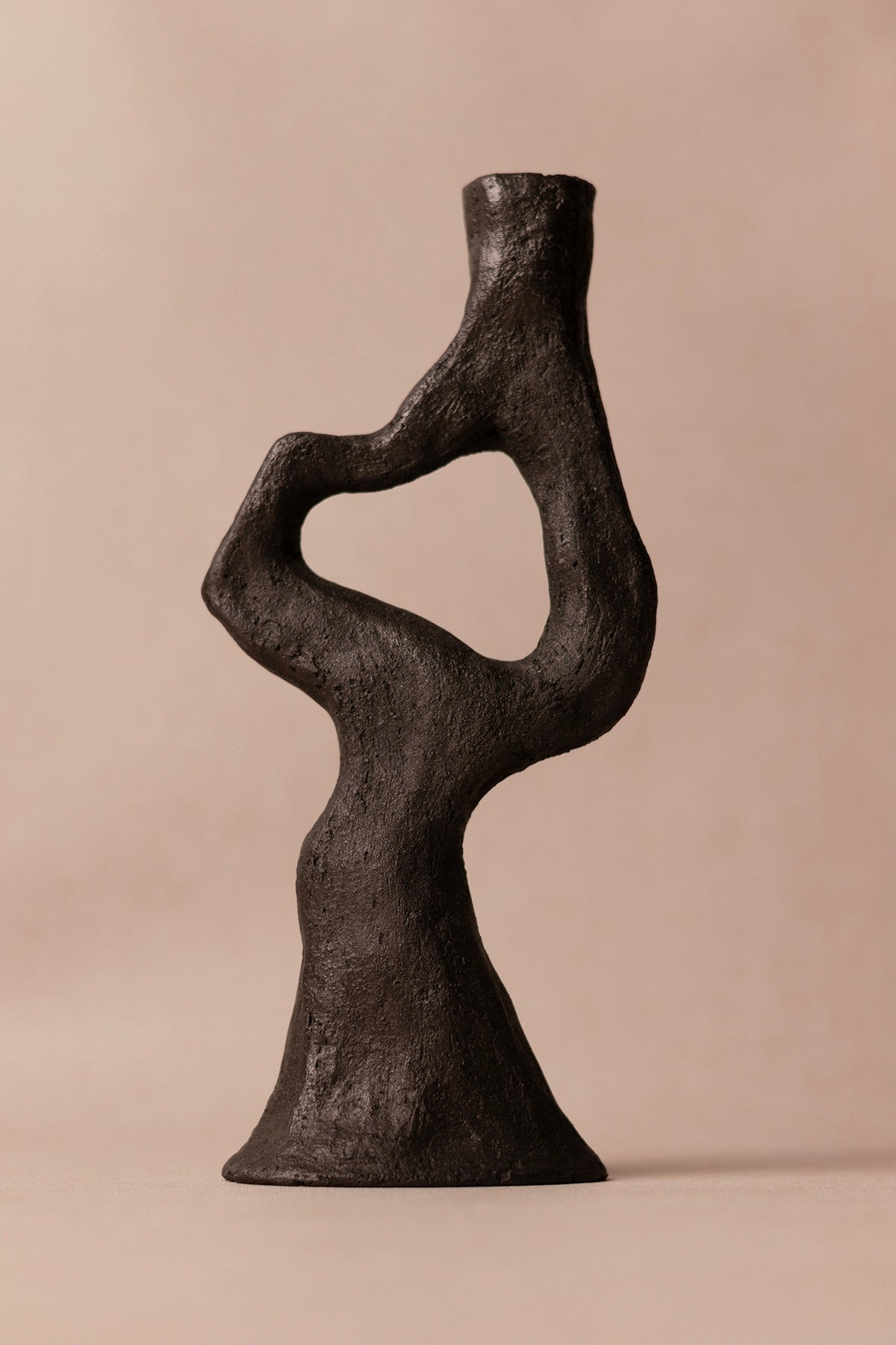 The Haythorne Candle Holder - Blackened Bronze